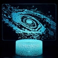 thumbnail image 2 of YSITIAN Solar System 3D Optical Illusion Lamp Three Pattern Universe Space Spaceman Galaxy Night Light for Kids Boys and Girls as on Birthdays or Holidays YT-7546, 2 of 6