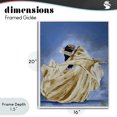 thumbnail image 4 of Stupell Industries Art Deco Expressive Elegant Dancer White Framed Giclee Art, 16 x 20, by Lauren Luna, 4 of 8