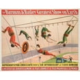 thumbnail image 2 of Anonymous 24x20 Black Ornate Framed Double Matted Museum Art Print Titled: The Barnum and Bailey Greatest Show on Earth: the Largest and Most Magnificent Entertainment Institute in, 2 of 5