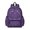 Sun and Triangle Gothic Pattern, variant on Sun and Planet Gothic Pattern Cute School Backpack with Padded Back and Adjustable Shoulder Straps 13.4"x11"x4.7"