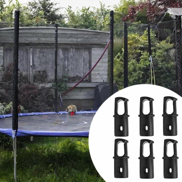 Cubiertas de la barra de trampolín Capas de la varilla de trampolín Partes de repuesto Reemplazo portátil para tapas de barra de trampolín de 6 piezas