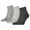 Gray, variant on Puma  Adult Quarter Training Ankle Socks (Pack of 3)