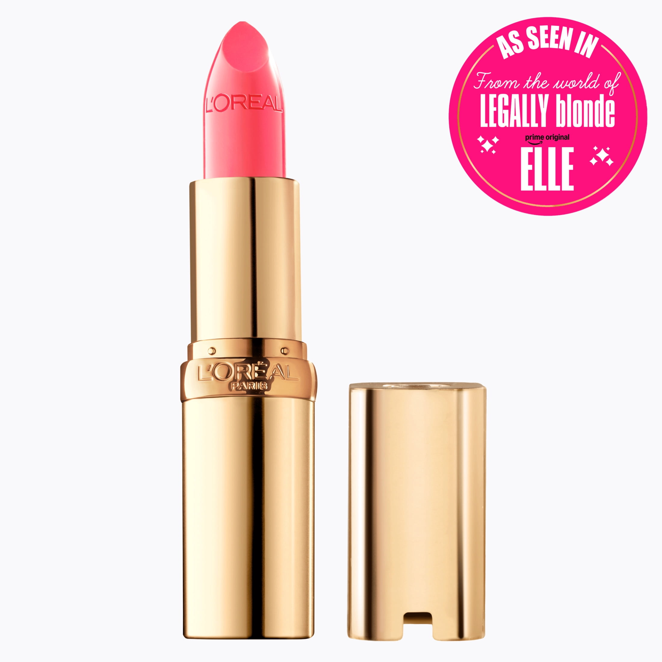 (2 pack) L'Oreal Paris Colour Riche Original Satin Lipstick for Moisturized Lips, 175 I Pink You'Re Cute