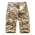 thumbnail image 2 of AXXD Mens Shorts Casual Khaki Plus Size Cargo Shorts Multi-Pockets Relaxed Summer Beach Shorts Clearance, 2 of 3