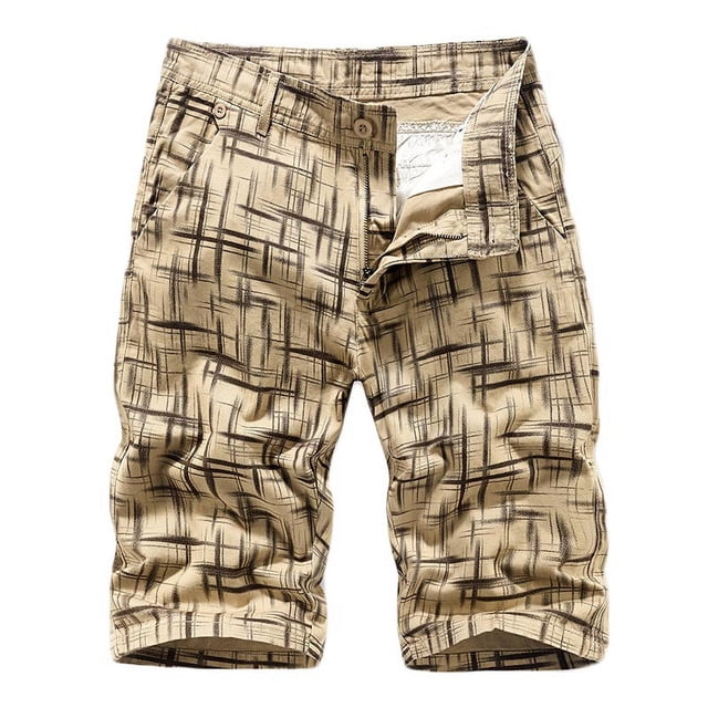LSLJS Men's Plus Size Cargo Shorts Multi-Pockets Relaxed Summer Beach Shorts Pants, Gym Shorts Gifts for Men