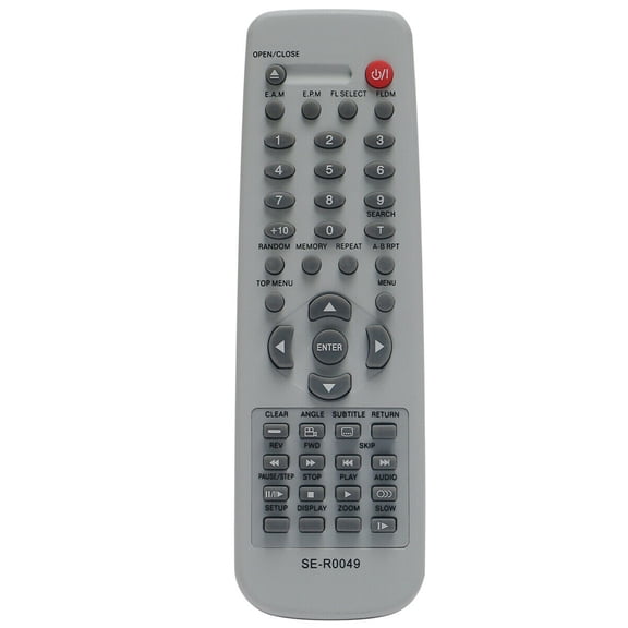 SE-R0049 Replace Remote for Toshiba DVD SD-110EB SD-110EE SD-110EL SD120 SD-310V