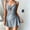 Gray, variant on VgaVtl Swimsuit Women One Piece Plus Bathing Suit for Women Bodysuit with Skirt Vacation Solid Swimsuits,Black M