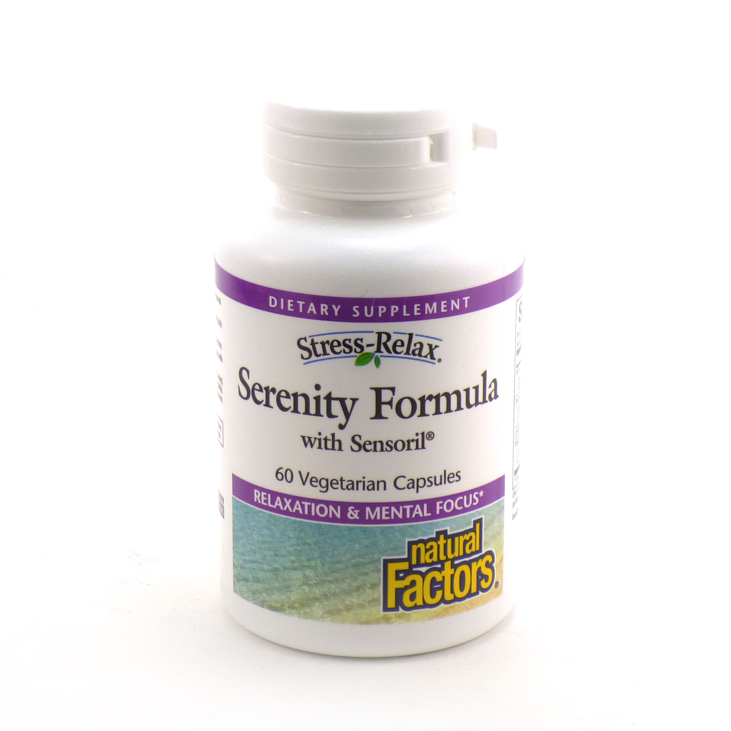 Serenity Formula Sensoril By Natural Factors 60 Capsules