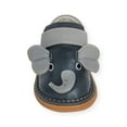 thumbnail image 4 of Wee Squeak Ellis the Elephant Shoe Size: 3, Color: Grey, 4 of 8