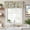 Yellow, variant on Sage Green Flower Farmhouse Short Window Curtain Valances, Vintage Country Rose Leaf Floral Rod Pocket Kitchen Valances for Living Room Bedroom Bathroom Cafe 42" x 18"