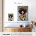 thumbnail image 4 of Elephant Stock Abstract Portrait Oil Wall Art - Vertical Canvas Wall Art - Living Room Wall Decor - People Canvas - Gray And Brown Decor - 16" x 24", 4 of 8