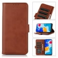 thumbnail image 1 of Nalacover for iPhone 14 Pro Max Flip Wallet Case,Stylish 360 Protection Anti-Scratch Magnetic Clasp Business PU Leather with Cart Slots Kickstand Shockproof for Women Men Cover,Brown, 1 of 7