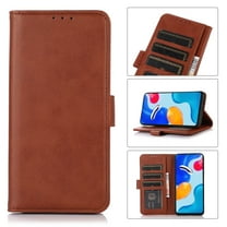 Allytechk Moto G Play 2021 Wallet Case,PU Leather and Soft TPU Ultra Slim with Shockproof Magnetic Card Slots Flip Case for Moto G Play 2021 6.5 inch,Brown
