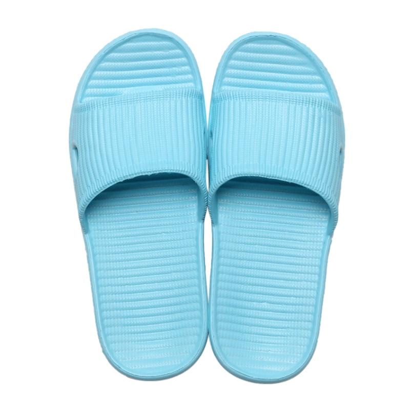 Home Anti-Slip Sandals Slide Slippers Cool Bathroom Shower Shoes For Unisex 