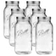 thumbnail image 1 of Frascos de Vidrio Mason Ball 64 oz Boca Ancha Paquete de 6 Herméticos, 1 of 7