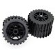 thumbnail image 5 of Piezas Para ARRMA 1/8 RC todoterreno vehículo desierto neumático paleta neumático arena neumático 17MM negro shaofei, 5 of 5