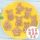 thumbnail image 4 of 8 Uds de antiadherente para herramientas de decoración de Baoblaze moldes para galletas, 4 of 8