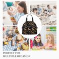 thumbnail image 7 of Honeii Modern Golden Butterfly Print Lunch Box,Insulated Lunch Bag,Lunch Tote Bags,Leakproof Cooler Lunch Case for Travel Work Picnic, 7 of 7
