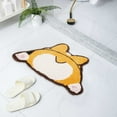 thumbnail image 4 of Yhmxh Bathroom Rugs Entry Floor Mat Entry Door Mat Bedroom Door Carpet Toilet Bathroom Absorbent Non Slip Mat Bathroom Foot Mat Living Room Rug Bath Mat for Home and Kitchen Bathroom, 4 of 6