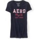 thumbnail image 1 of Aeropostale Womens Phys Ed. Camiseta adornada, azul, grande Aeropostale Camiseta adornada, 1 of 2