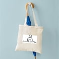 thumbnail image 6 of CafePress - Cotton Tail Tote Bag - Unisex Canvas Tote Bag, Beige, 1-Piece, 6 of 8