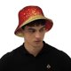 thumbnail image 4 of Balery Red Gold Glitter Sombreros para el sol para hombre y mujer, sombrero de pescador con UPF 50+, 4 of 6