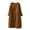 Brown, variant on Aoochasliy Fall Dresses for Women Vintage Pockets Corduroy Solid Color Long Sleeve Loose Casual Dress