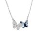 thumbnail image 1 of Collar de mariposa europeo y americano de alta gama con cristal austriaco, collar de personalidad simple, joyería para mujeres, 1 of 5