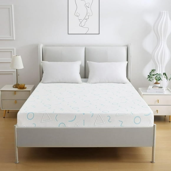 A Patterned Mattress with Cooling Memory Foam and a Cute Whale Design That's Perfect for Any Bedroom (6", Twin)