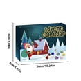 thumbnail image 2 of Kumdkd 2025 Christmas Advent Calendar - 24 Natural Crystal Fossils Day, Educational Toy for Kids, Mineral Learning Gift, Countdown to Christmas‌, 2 of 8
