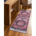 thumbnail image 2 of Rugs.com Francesca Collection Washable Rug – 12 Ft Runner Antique Rose Flatweave Rug Perfect For Hallways, Entryways, 2 of 6