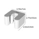 thumbnail image 3 of ¡Rebaja Especial!, Gancho para trapeador sin agujeros, gran capacidad de carga, fácil de usar, estante de almacenamiento para trapeador montado en la pared para baño Akmoler, 3 of 7