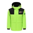 thumbnail image 5 of Feancey Heated Winter Coat for Men Women Water Warm 4 Heating Zones Snow Jackets Outdoor Windproof Thermal Removable Hooded Jacket with Pockets,Green,3XL, 5 of 8