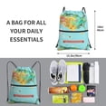 thumbnail image 2 of Vsdgher USA Tourist Map Drawstring Backpack Water Resistant String Bag Sports Sackpack Gym Sack for Men Women, 2 of 6