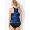 thumbnail image 3 of Swimsuits for All Chlorine Resistant High Neck Racerback Tankini Set, 3 of 3