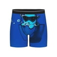 thumbnail image 1 of Goofa Pokemon Pattern Men's Performance Stretch Underwear, Athletic Long Leg Briefs，Moisture-Wicking, 1 of 7