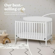 Graco Benton 5-in-1 Convertible Baby Crib, White
