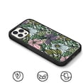 thumbnail image 2 of Compatible with iPhone 14 Plus case Soft TPU Glossy Flower Pattern Phone Case for Women and Girls, 2 of 5