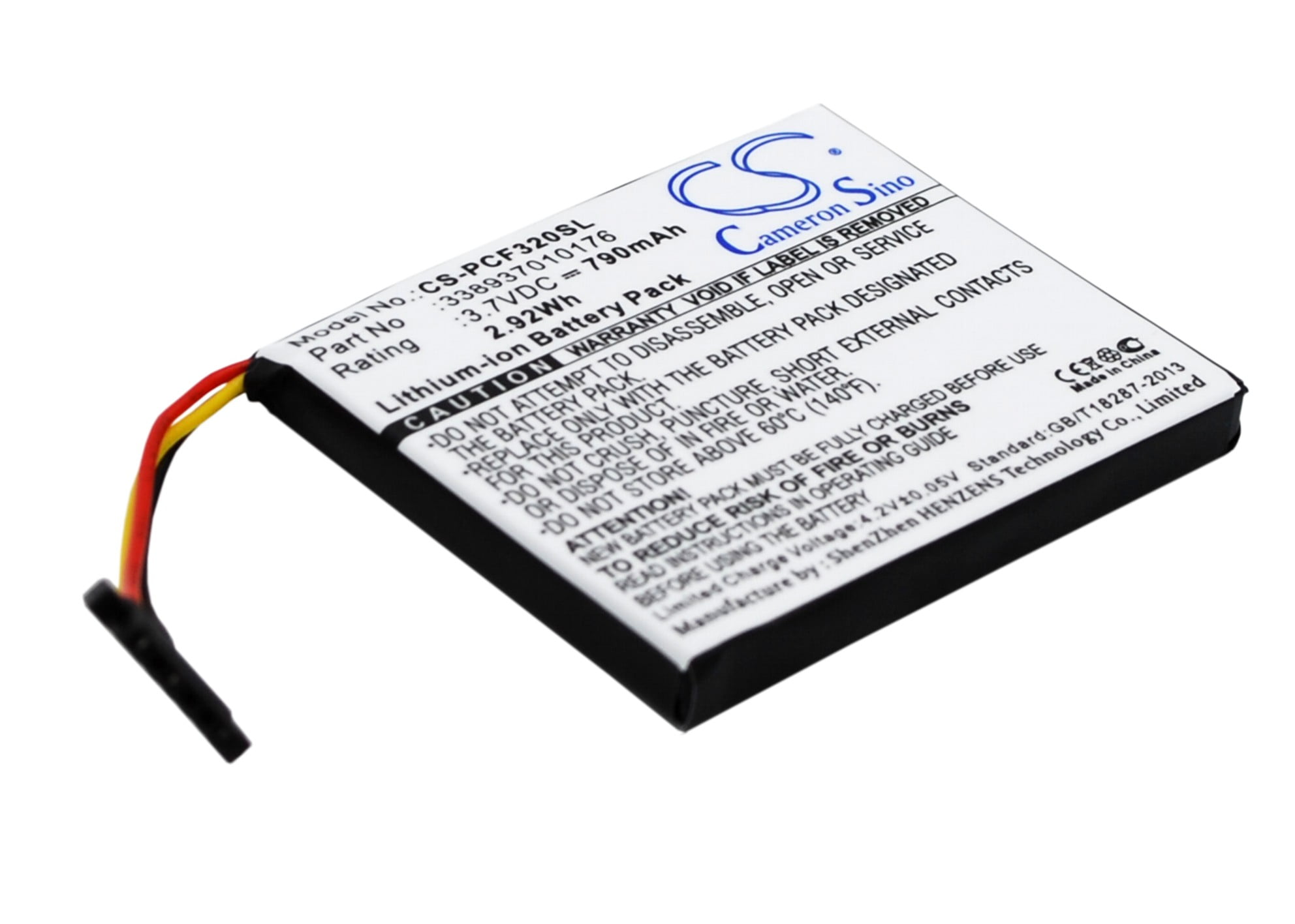Batteria Sostitutiva Per Navigator Pioneer - 790mAh 3,7V Li-Ion - Foto 6