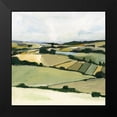 thumbnail image 2 of Barnes, Victoria 12x12 Black Modern Framed Museum Art Print Titled - Patchy Landscape II, 2 of 5