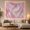 Pink Marble Waves, variant on Full Bleed Marble with Fluid Characterized Dynamic Swirling, Mystical Fantasy for Space Lovers, Galaxy Room Decor, Housewarming Gift, Tapestry Wall Hanging for Bedroom and Dorm
