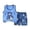 Blue, variant on easter outfits for boys Boys Summer Outfits Toddler Athletic Play Set Breathable Sleeveless Two Piece Comfortable Stretchy Waist Wear For Outdoor Activities 6M To 5 Years