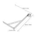 thumbnail image 2 of Greenadscape 2Ud Soporte Metálico Resistente Para Barra De Con Estructura Triangular Ideal Para Balcones, 2 of 7