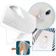 thumbnail image 3 of Soporte para monitor de bebé Vusee Anywhere - Soporte universal para cámara de bebé; Soporte para cámara de seguridad interior - Estante adhesivo pequeño de Storage Theory - 1 paquete, blanco, 3 of 5