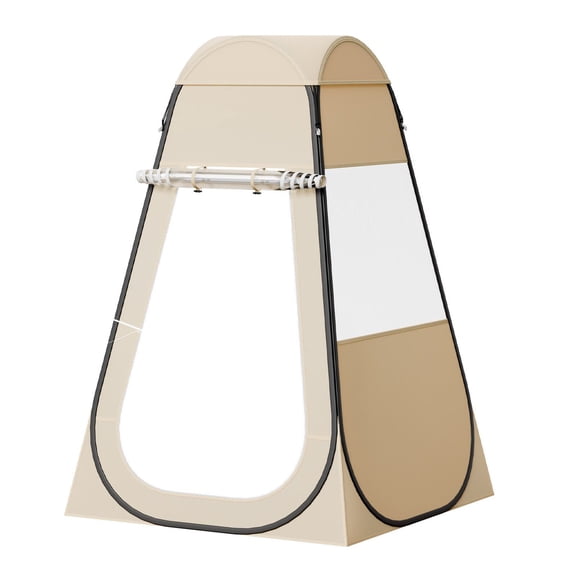 Clear Bubble Pop Up Tent 47x47 Inch One-Person Waterproof Outdoor Pod with Floor Mat & Cover - Portable Igloo Dome for Camping, Garden, Fishing & Events