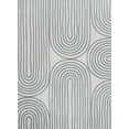 thumbnail image 3 of JONATHAN Y WASHABLE 5 x 8 Area Rug, Doodle Glam Geometric - Cream/Dark Gray, WSH310A-5, 3 of 10