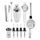 thumbnail image 3 of Juego de coctelera de Champán Martini Macarena 11 piezas acero Inoxidable, 3 of 8