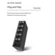 thumbnail image 3 of Audio Splitter 1 in 4 Out RCA L/R Aux Stereo Audio Splitter 1X4 Audio Distributor for PC DVD Speake, 3 of 5