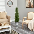 thumbnail image 4 of HomeStock 4.5Ft. Nordic Haven Artificial Tree In Decorative Urn Uv Resistant (Indoor/Outdoor), 4 of 4