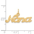 thumbnail image 2 of 10K Yellow Gold Nana Charm Grandma Jewelry, 2 of 3